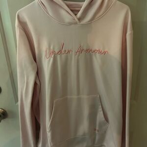 Under Armour Light Pink Pullover Hoodie